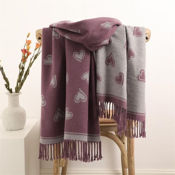 scarves elegant women autumn winter cashmere scarf soft thick blanket shawls travel all-match pashmina wraps bufanda mujer, Blue;gray
scarves elegant women autumn winter cashmere scarf soft thick blanket shawls travel all-match pashmina wraps bufanda mujer, Blue;gray