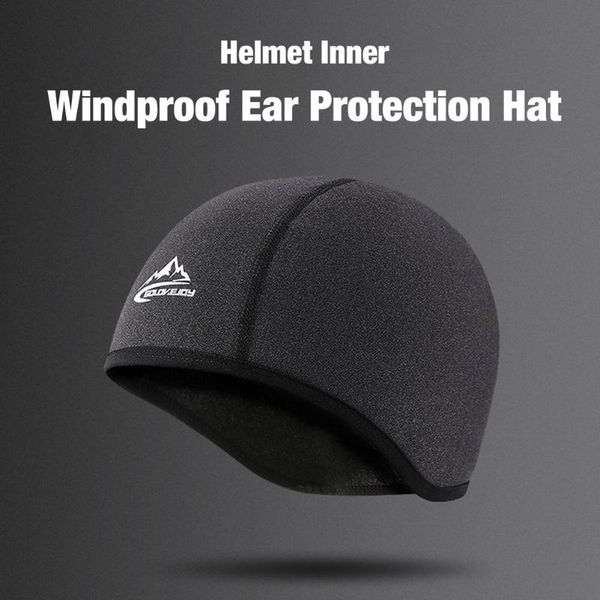 cycling caps & masks skull cap warm helmet inner windproof ear protection hat, Black
cycling caps & masks skull cap warm helmet inner windproof ear protection hat, Black