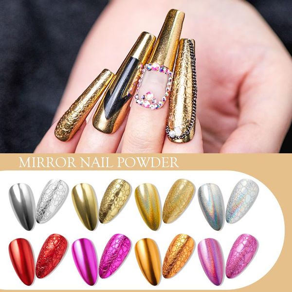 nail glitter 4colors holographic powder chrome laser mirror design art pigment rub dust flakes decorations brush manicure, Silver;gold
nail glitter 4colors holographic powder chrome laser mirror design art pigment rub dust flakes decorations brush manicure, Silver;gold