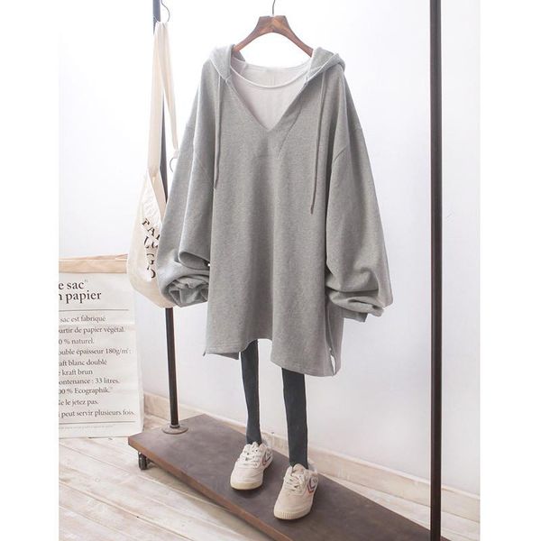 hoodie women autumn winter clothes cotton v neck hoodies sweatshirt kpop korean streetwear loose ropa de mujer woman jacket, Black
hoodie women autumn winter clothes cotton v neck hoodies sweatshirt kpop korean streetwear loose ropa de mujer woman jacket, Black