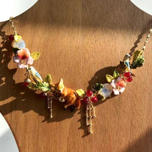 chains forest awakening oak crow acorn flower leaf choker dress animal necklace ear studs jewelry for woman female 2021 trend, Silver
chains forest awakening oak crow acorn flower leaf choker dress animal necklace ear studs jewelry for woman female 2021 trend, Silver