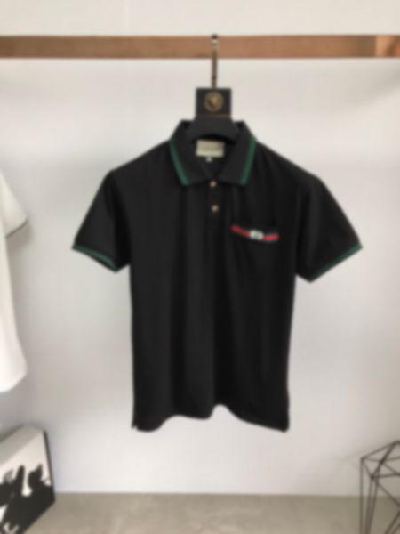 2021 european spring and summer latest fashion chest pocket printed cotton blended italian designer men's t-shirt men's black polo, White;black
2021 european spring and summer latest fashion chest pocket printed cotton blended italian designer men's t-shirt men's black polo, White;black