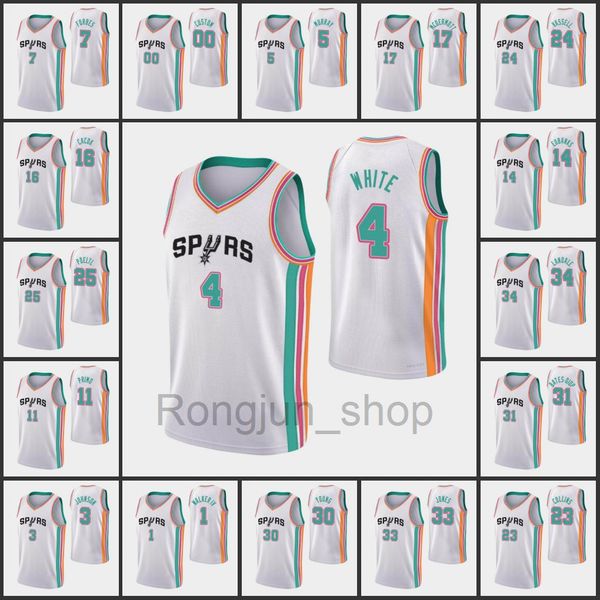 2021-22 printed san antonios men dejounte murray derrick white devin vassell bryn forbes jock landale 75th anniversary spur jerseys, Black;red
2021-22 printed san antonios men dejounte murray derrick white devin vassell bryn forbes jock landale 75th anniversary spur jerseys, Black;red