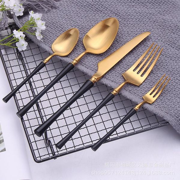 forks stainless steel 304 dinner black gold dinnerware set knife fork spoon cutlery kitchen tableware silverware sets
forks stainless steel 304 dinner black gold dinnerware set knife fork spoon cutlery kitchen tableware silverware sets