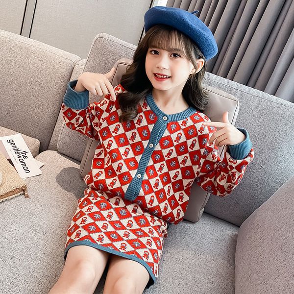 2021 teenage girls new female clothes children's baby sweater plaid print cardigan suit children warm coat and skirt of two pieces vm78, White
2021 teenage girls new female clothes children's baby sweater plaid print cardigan suit children warm coat and skirt of two pieces vm78, White