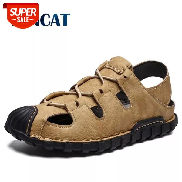 2020 new summer flip flop men breathable leather sandals man flats fashion casual beach men's shoes plus size 39-48 #dj5u, Black
2020 new summer flip flop men breathable leather sandals man flats fashion casual beach men's shoes plus size 39-48 #dj5u, Black