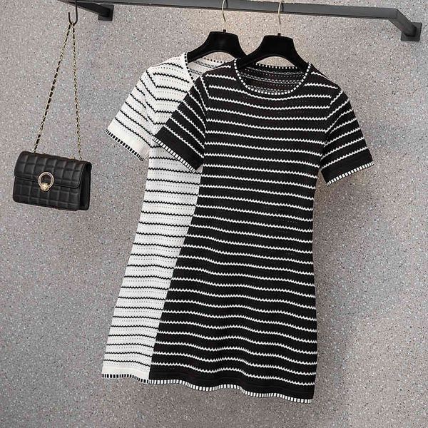 casual dresses knit women's clothing hepburn style slim stripes plump lady large size french hollow round collar dress wgcd, Black;gray
casual dresses knit women's clothing hepburn style slim stripes plump lady large size french hollow round collar dress wgcd, Black;gray