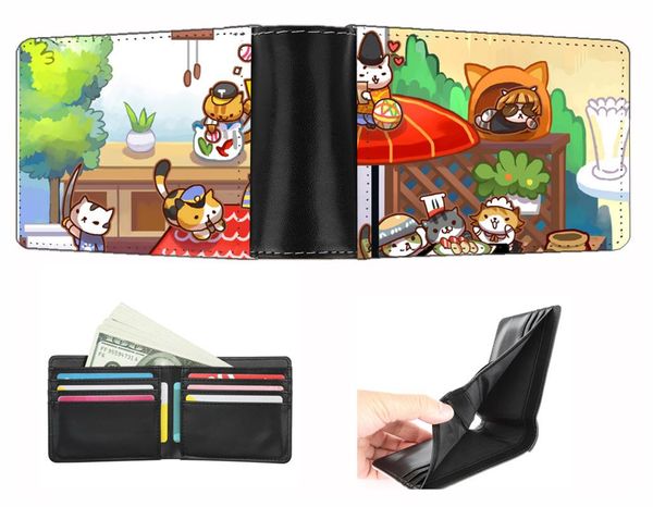 wallets boys girls coin wallet game neko atsume men women short teenagers card holder pu purse, Red;black
wallets boys girls coin wallet game neko atsume men women short teenagers card holder pu purse, Red;black