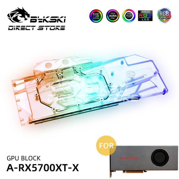fans & coolings bykski argb vga water block full coverage for radon rx 5700xt founders edition gpu copper pc cooler heatsink a-rx5700xt-x
fans & coolings bykski argb vga water block full coverage for radon rx 5700xt founders edition gpu copper pc cooler heatsink a-rx5700xt-x