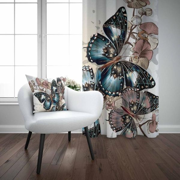 curtain & drapes else brown white flowers big blue butterfly floral 3d print living room bedroom window panel combine gift pillow case
curtain & drapes else brown white flowers big blue butterfly floral 3d print living room bedroom window panel combine gift pillow case
