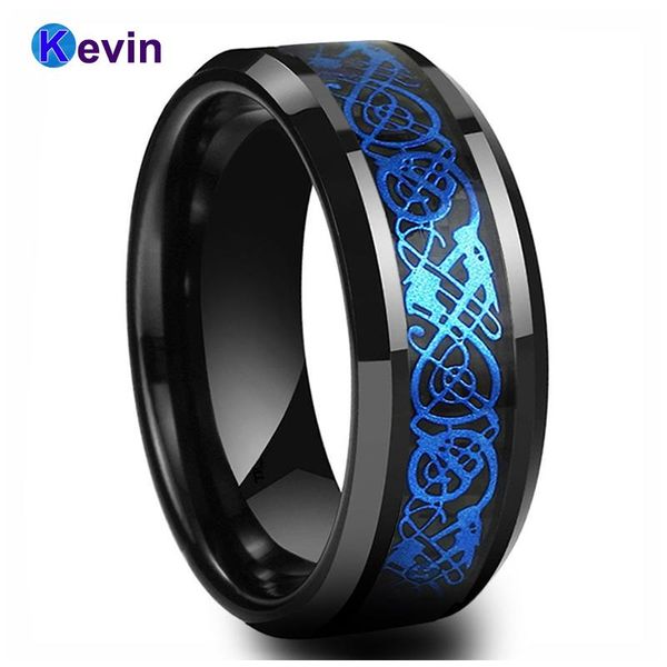 wedding rings mens band black tungsten carbide ring with carbon fiber and blue dragon inlay width 8mm comfort fit, Slivery;golden
wedding rings mens band black tungsten carbide ring with carbon fiber and blue dragon inlay width 8mm comfort fit, Slivery;golden