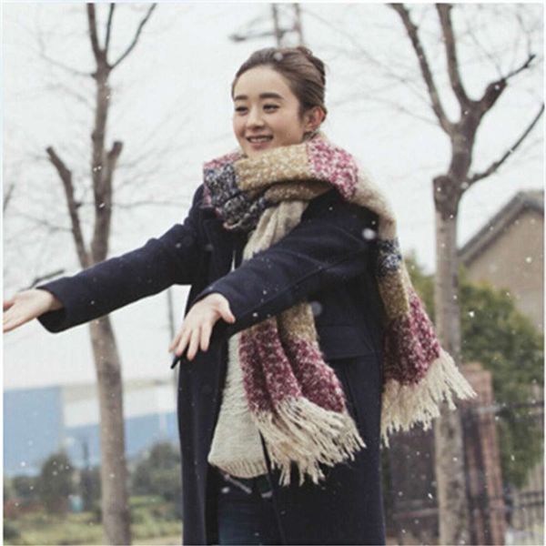 shanshan comes with a new winter loop yarn scarf mohair horizontal stripe women's shawl korean soft, Blue;black
shanshan comes with a new winter loop yarn scarf mohair horizontal stripe women's shawl korean soft, Blue;black