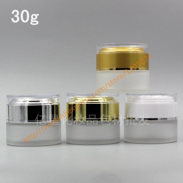 storage bottles & jars 30g clear frosted glass cream jar with shiny silver/white/gold/matte gold acrylic cover,30 gram cosmetic jar,for
storage bottles & jars 30g clear frosted glass cream jar with shiny silver/white/gold/matte gold acrylic cover,30 gram cosmetic jar,for