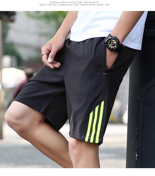 men's shorts summer cotton fashion board breathable casual beach pants, White;black
men's shorts summer cotton fashion board breathable casual beach pants, White;black
