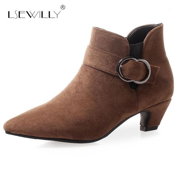 boots lsewilly women casual ankle black gray shoes autumn flock med heel pointed toe ladies big size 32-46 s9371
boots lsewilly women casual ankle black gray shoes autumn flock med heel pointed toe ladies big size 32-46 s9371