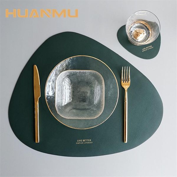 2pcs nordic leather placemat household triangle oil-proof insulation pads bowl cup mat soft place non-slip mats for kitchen
2pcs nordic leather placemat household triangle oil-proof insulation pads bowl cup mat soft place non-slip mats for kitchen