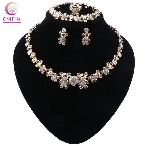 earrings & necklace cynthia women dubai jewelry sets luxury bridal nigerian wedding african beads crystal bracelet set costume, Silver
earrings & necklace cynthia women dubai jewelry sets luxury bridal nigerian wedding african beads crystal bracelet set costume, Silver