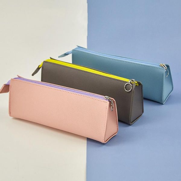 pencil bags korean christmas multi-color pen stationery pouch bag case pu leather cases with zipper school supplies
pencil bags korean christmas multi-color pen stationery pouch bag case pu leather cases with zipper school supplies