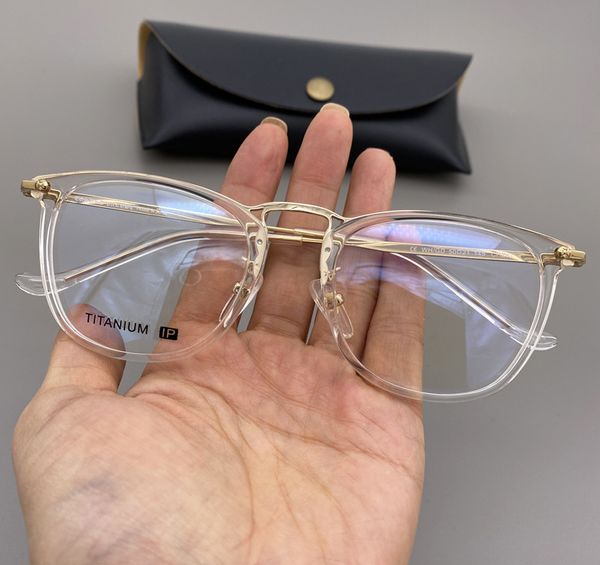 new krosin spectacles frame ultra light pure titanium plate with nose rest, White;black
new krosin spectacles frame ultra light pure titanium plate with nose rest, White;black