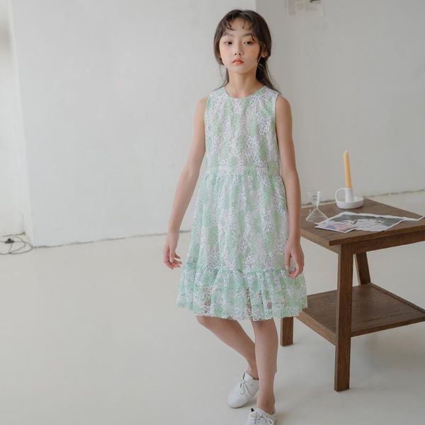 girl's dresses girls summer clothing korean style teen lace printed cute ruffle princess children party dress, #8875, Red;yellow
girl's dresses girls summer clothing korean style teen lace printed cute ruffle princess children party dress, #8875, Red;yellow