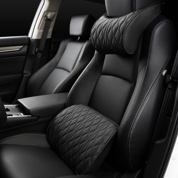 car neck pillow pu leather lumbar waist support for seat memory backrest headrest cushion auto gadget accesorios interior
car neck pillow pu leather lumbar waist support for seat memory backrest headrest cushion auto gadget accesorios interior