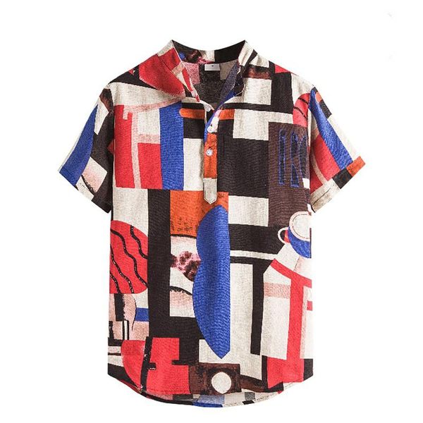 men's casual shirts 2021 for men cardigan short sleeve hawaiian beach flower shirt turtleneck blusas masculinas drop, White;black
men's casual shirts 2021 for men cardigan short sleeve hawaiian beach flower shirt turtleneck blusas masculinas drop, White;black