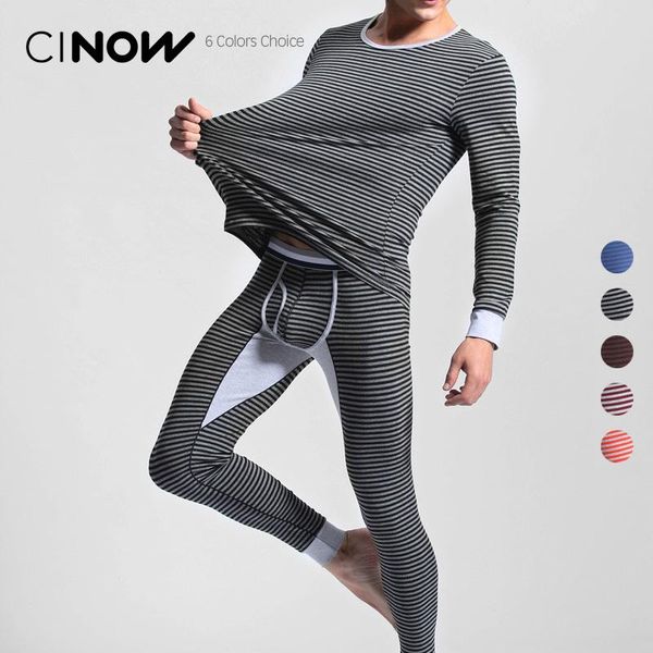 men's cotton thermal underwear striped long johns warm o-neck undershirts elastic sleepwear pajamas winter autumn 1set-pants, Black;brown
men's cotton thermal underwear striped long johns warm o-neck undershirts elastic sleepwear pajamas winter autumn 1set-pants, Black;brown