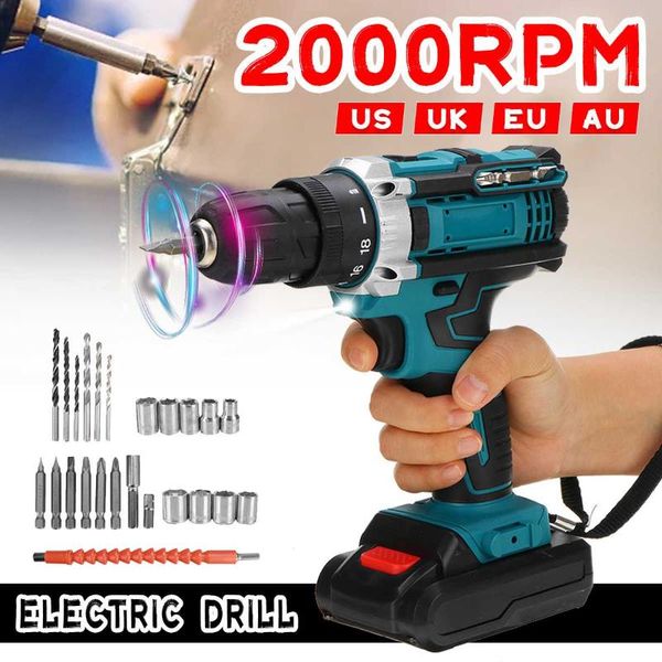 professiona electric drills 21v brushless drill 40nm cordless screwdriver 2000mah battery mini power 3pcs bit prostormer
professiona electric drills 21v brushless drill 40nm cordless screwdriver 2000mah battery mini power 3pcs bit prostormer