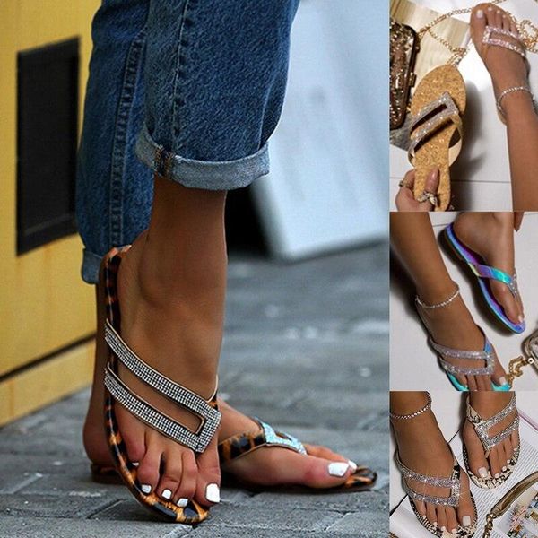 2021 summer new oman rhinestone women's flat slippers fashion leopard print comfortable outdoor plus size beach female slippers, Black
2021 summer new oman rhinestone women's flat slippers fashion leopard print comfortable outdoor plus size beach female slippers, Black