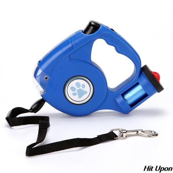2021 3-in-1 led extendable retractable pet dog leash automatic flexible traction rope belt lead with garbage bag 4.5m
2021 3-in-1 led extendable retractable pet dog leash automatic flexible traction rope belt lead with garbage bag 4.5m