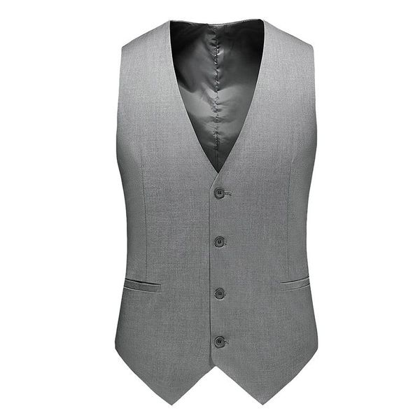 men's vests basic suit vest single-breasted solid business casual dress brand fashion clothing formal, Black;white
men's vests basic suit vest single-breasted solid business casual dress brand fashion clothing formal, Black;white