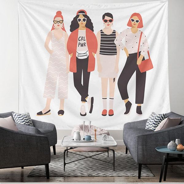 tapestries arrival girlish style cartoon illustration hanging painting tapestry wall decoration background fabric curtain
tapestries arrival girlish style cartoon illustration hanging painting tapestry wall decoration background fabric curtain