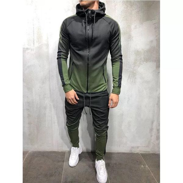 2021 men's new 3d fashion gradient printing zipper hip-hop sports fitness muscle brothers men's suit sports sweater, Gray
2021 men's new 3d fashion gradient printing zipper hip-hop sports fitness muscle brothers men's suit sports sweater, Gray