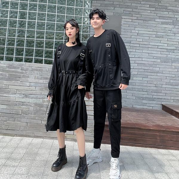 women's hoodies & sweatshirts autumn wear long-sleeved lovers dress cover head casual personality hoodie loose couples clothes, Black
women's hoodies & sweatshirts autumn wear long-sleeved lovers dress cover head casual personality hoodie loose couples clothes, Black