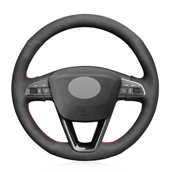 steering wheel covers hand-stitched black suede no-slip car cover for seat leon 5f 3 2013-2021 ibiza 6j tarraco arona ateca alhambra
steering wheel covers hand-stitched black suede no-slip car cover for seat leon 5f 3 2013-2021 ibiza 6j tarraco arona ateca alhambra