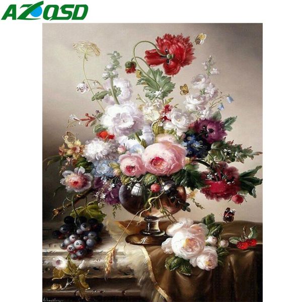 azqsd 5d diamond painting flower full square drilling handmade gift kits diamond mosaic embroidery vase home decoration
azqsd 5d diamond painting flower full square drilling handmade gift kits diamond mosaic embroidery vase home decoration