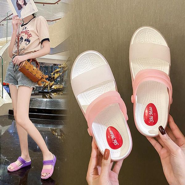 sandals sandales femmes women cute light weight pink pvc peep toe summer ladies classic home & beach spring, Black
sandals sandales femmes women cute light weight pink pvc peep toe summer ladies classic home & beach spring, Black
