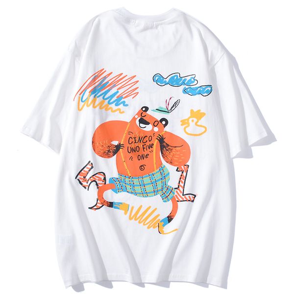 aelfric 2021 new eden streetwear t shirt men raiow bear print tshirt hip hop loose short sleeve summer male casual cotton tee zoe9, White;black
aelfric 2021 new eden streetwear t shirt men raiow bear print tshirt hip hop loose short sleeve summer male casual cotton tee zoe9, White;black