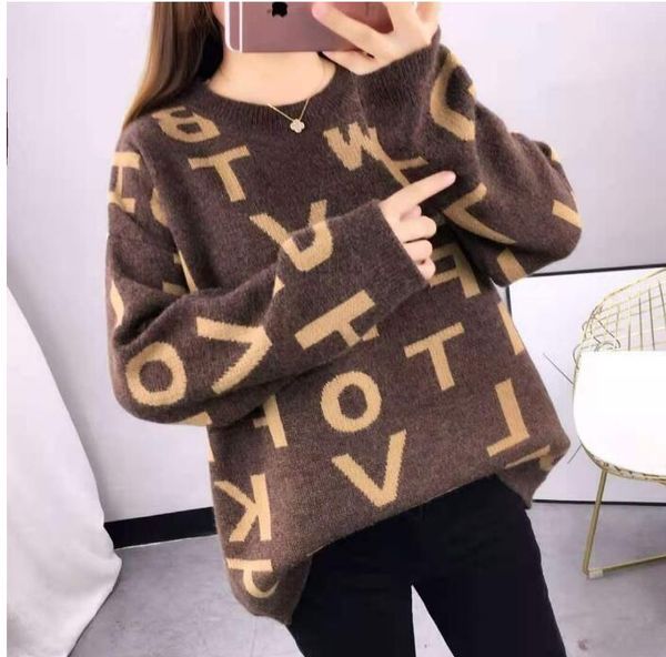 luxury clothes womens sweater for woman designer sweaters casual knit contrast color long-sleeved autumn fashion brand top, White;black
luxury clothes womens sweater for woman designer sweaters casual knit contrast color long-sleeved autumn fashion brand top, White;black
