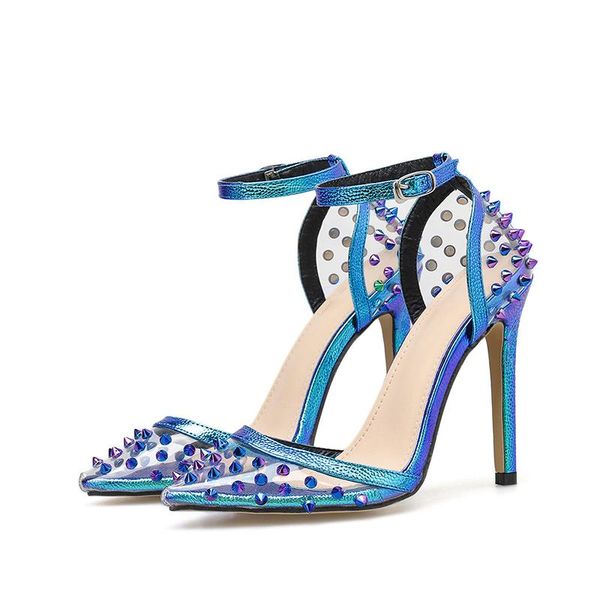 dress shoes women summer elegant rivets sandals woman hollow out thin high heels female ankle strap pointed toe ladies, Black
dress shoes women summer elegant rivets sandals woman hollow out thin high heels female ankle strap pointed toe ladies, Black