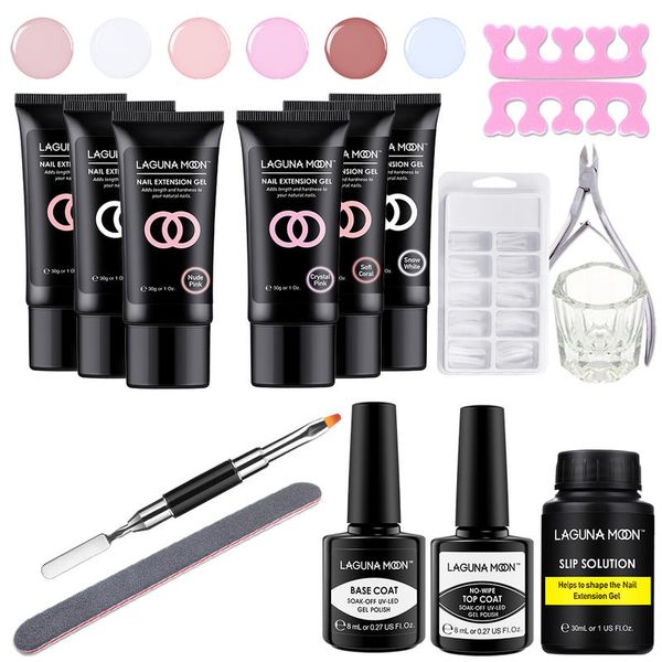 lagunamoon 30g nude color poly extension nail gel set uv led soak off lacquer crystal jelly quick nail extension base
lagunamoon 30g nude color poly extension nail gel set uv led soak off lacquer crystal jelly quick nail extension base