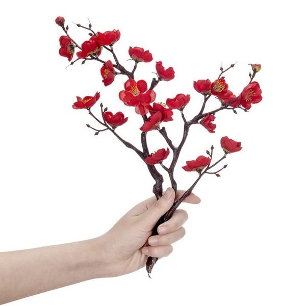 decorative flowers & wreaths 1pc artificial plum blossom branch simulation flower table decoration home wedding party
decorative flowers & wreaths 1pc artificial plum blossom branch simulation flower table decoration home wedding party