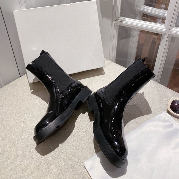thick bottom designer ankle boots flat woman goddess has long legs versatile in spring and fall winter shoes, Black
thick bottom designer ankle boots flat woman goddess has long legs versatile in spring and fall winter shoes, Black
