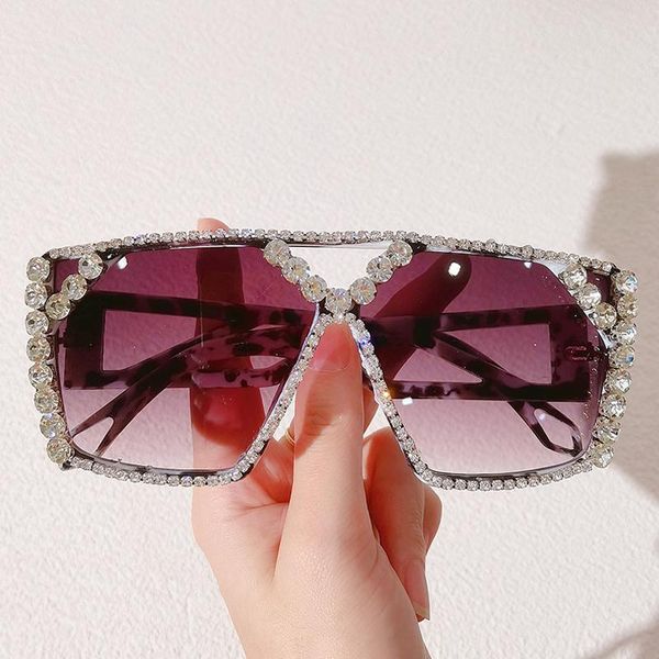 sunglasses full crystal one piece oversized for women vintage clear rhinestone shiny party chic sun glasses female shades, White;black
sunglasses full crystal one piece oversized for women vintage clear rhinestone shiny party chic sun glasses female shades, White;black