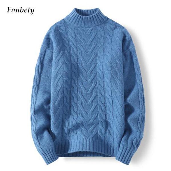 men's sweaters 2021 men fashion half high collar knitted casual autumn winter warm solid knitwear long sleeve jumper male, White;black
men's sweaters 2021 men fashion half high collar knitted casual autumn winter warm solid knitwear long sleeve jumper male, White;black