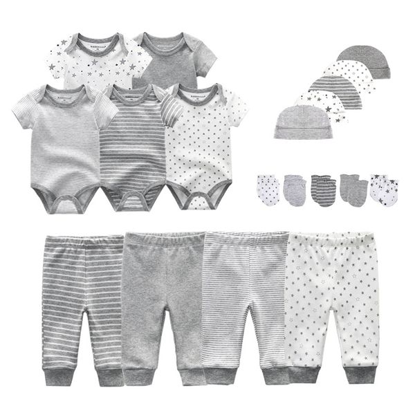 newborn bodysuits infant pants hats kids gloves baby clothes cotton clothing sets roupa de bebe girls boy clothes 210309, White
newborn bodysuits infant pants hats kids gloves baby clothes cotton clothing sets roupa de bebe girls boy clothes 210309, White