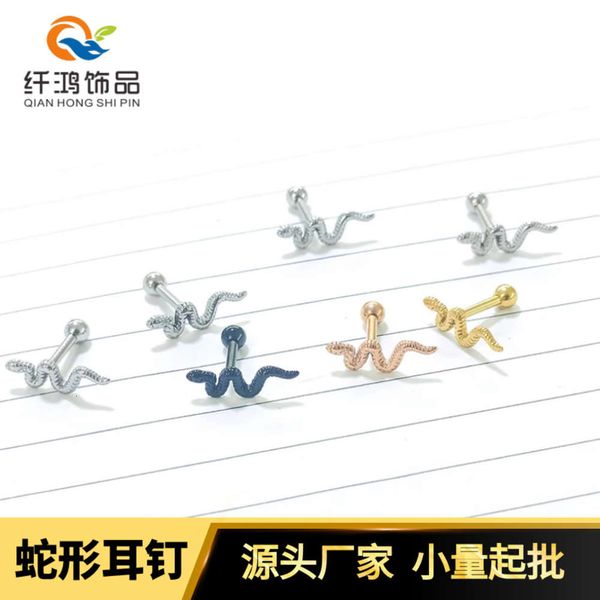 fashion personalized snake shaped earbone nails stainless steel earrings creative human body piercing accessories
fashion personalized snake shaped earbone nails stainless steel earrings creative human body piercing accessories