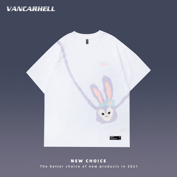 tee polo chao brand rabbit fake bag summer short sleeve fresh bf style men's and women's tee t-shirt college style art half, White;black
tee polo chao brand rabbit fake bag summer short sleeve fresh bf style men's and women's tee t-shirt college style art half, White;black
