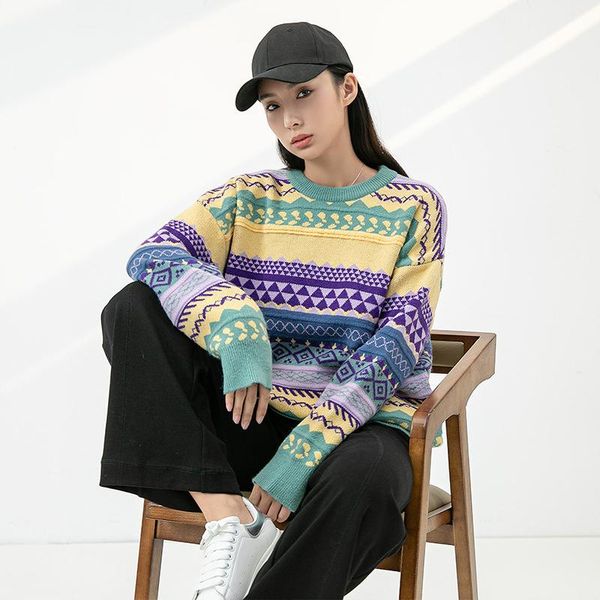 women's sweaters 2021 luxury design women pullover floral knitted knitwear vintage fashion chic sweater ladies jumper loose, White;black
women's sweaters 2021 luxury design women pullover floral knitted knitwear vintage fashion chic sweater ladies jumper loose, White;black