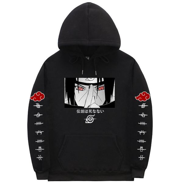 2021 new harajuku japan anime hoodies naruto uchiha itachi akatsuki print pullover sweatshirt hip hop streetwear men's woman hoodie s5z, Black
2021 new harajuku japan anime hoodies naruto uchiha itachi akatsuki print pullover sweatshirt hip hop streetwear men's woman hoodie s5z, Black